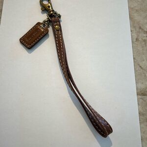 COACH Brown Strap W/Hang Tag